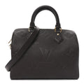 Louis Vuitton Empreinte Monogram Giant Speedy Bandouliere 25 Chocolate