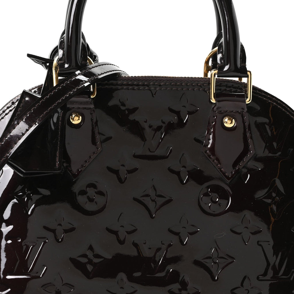 Louis Vuitton Vernis Alma BB Amarante