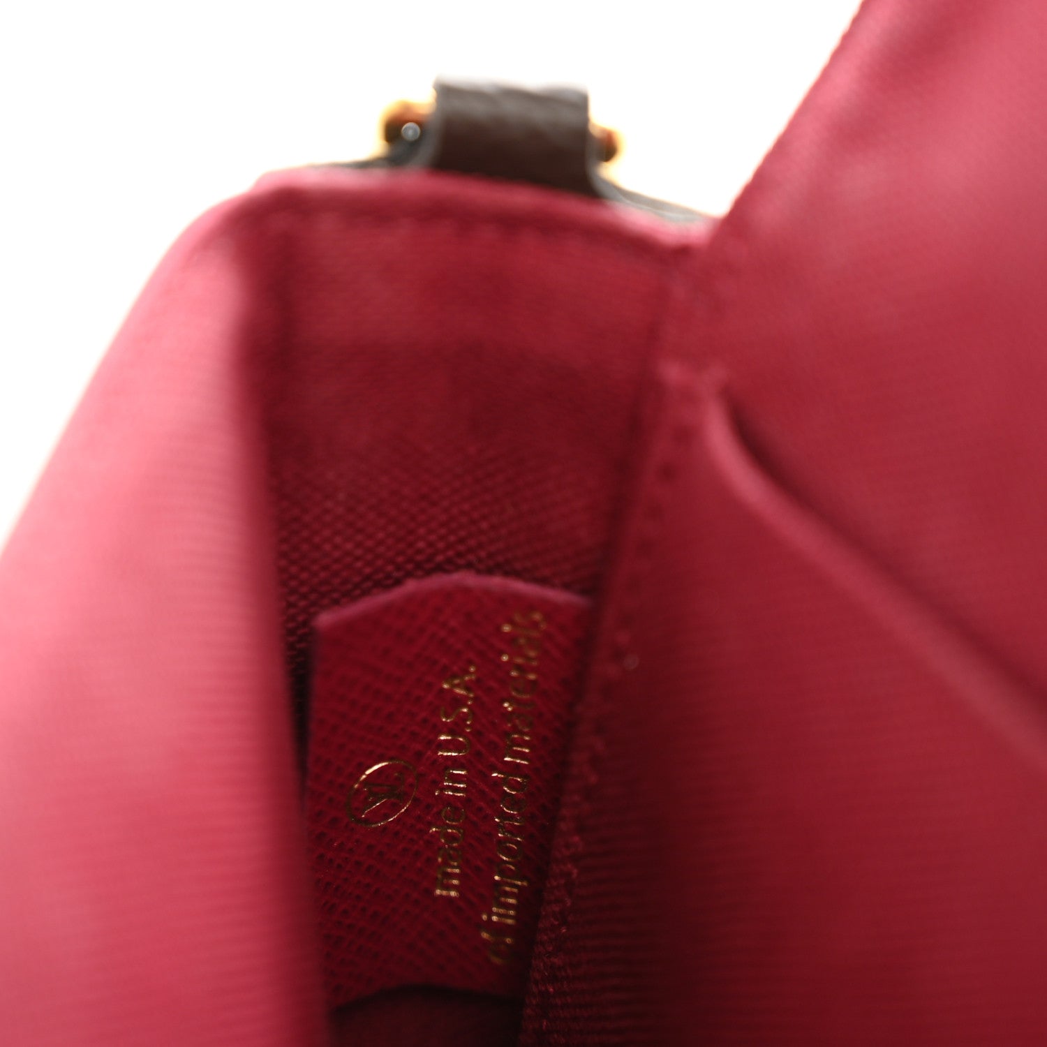 Louis Vuitton Monogram Pochette Felicie Chain Wallet Fuchsia