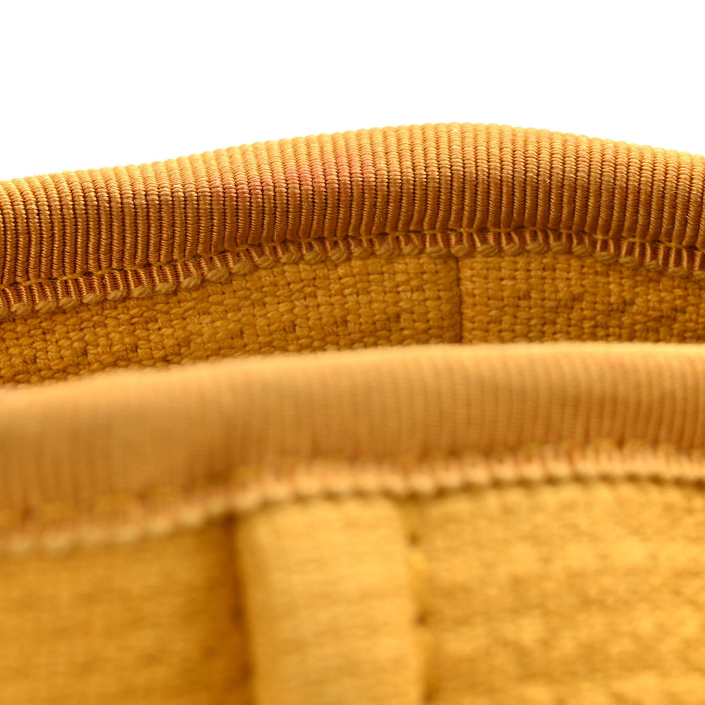 Chanel Mixed Fibers Small Deauville Tote Yellow