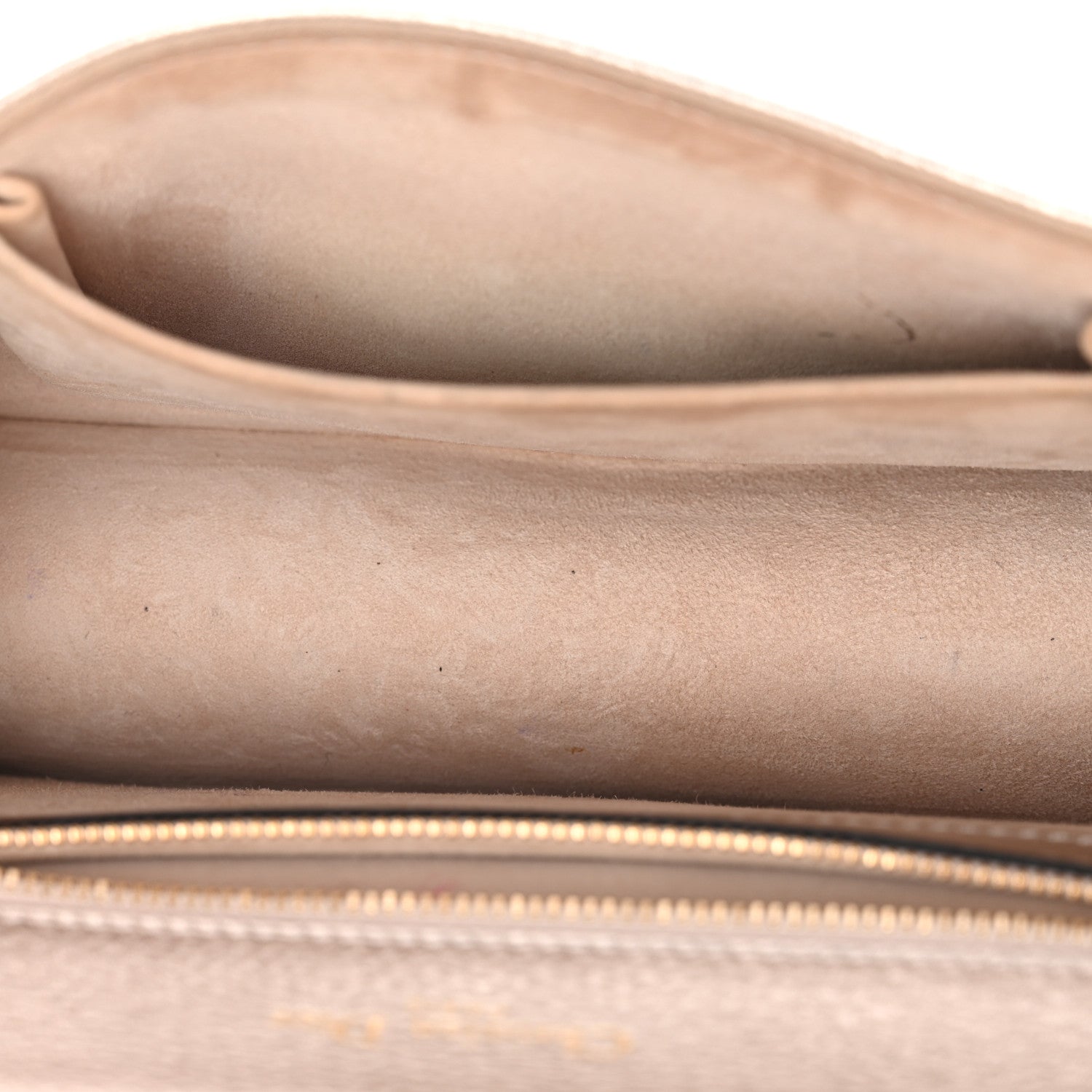 Christian Dior Metallic Grained Calfskin Small Diorama Flap Bag Copper