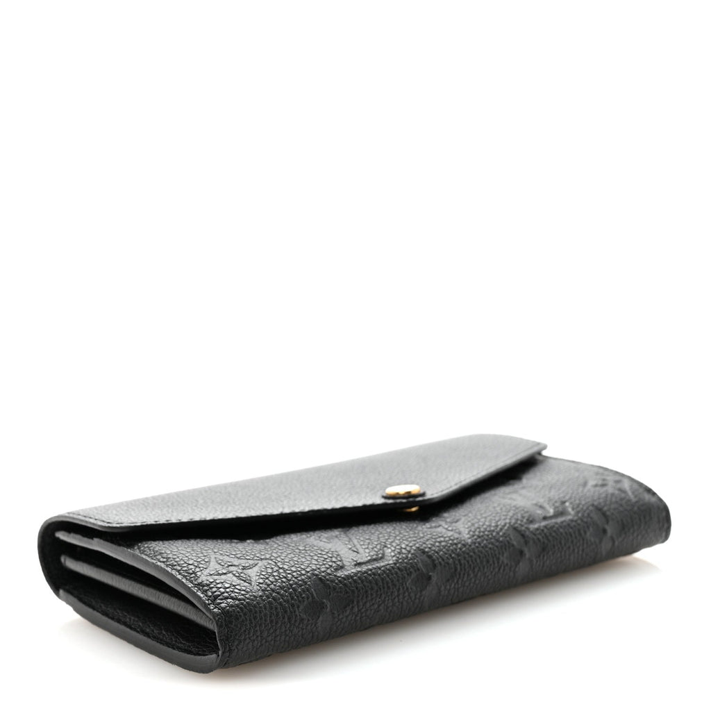 Louis Vuitton Empreinte Sarah Wallet NM Black
