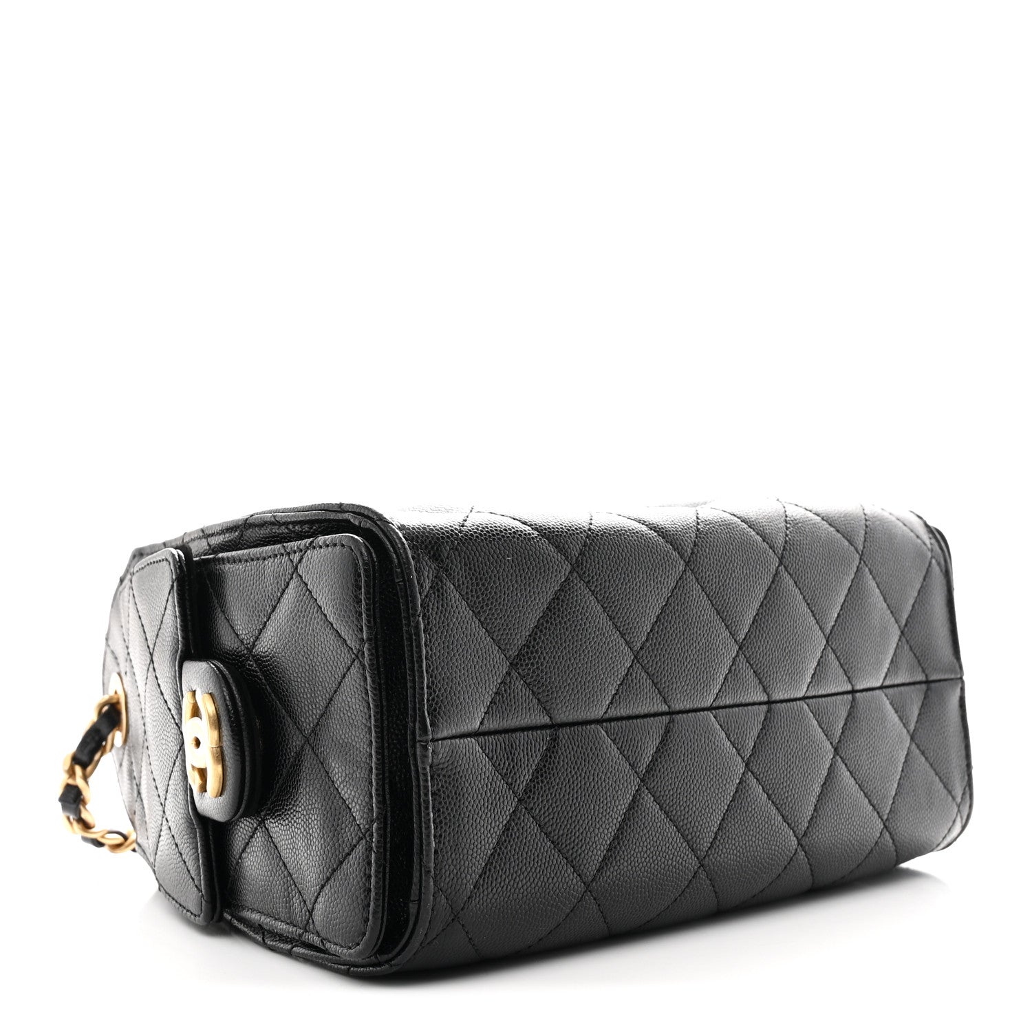 Chanel Caviar Quilted Mini Chanel 25 Handbag Black