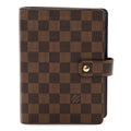 Louis Vuitton Damier Ebene Medium Ring Agenda Cover
