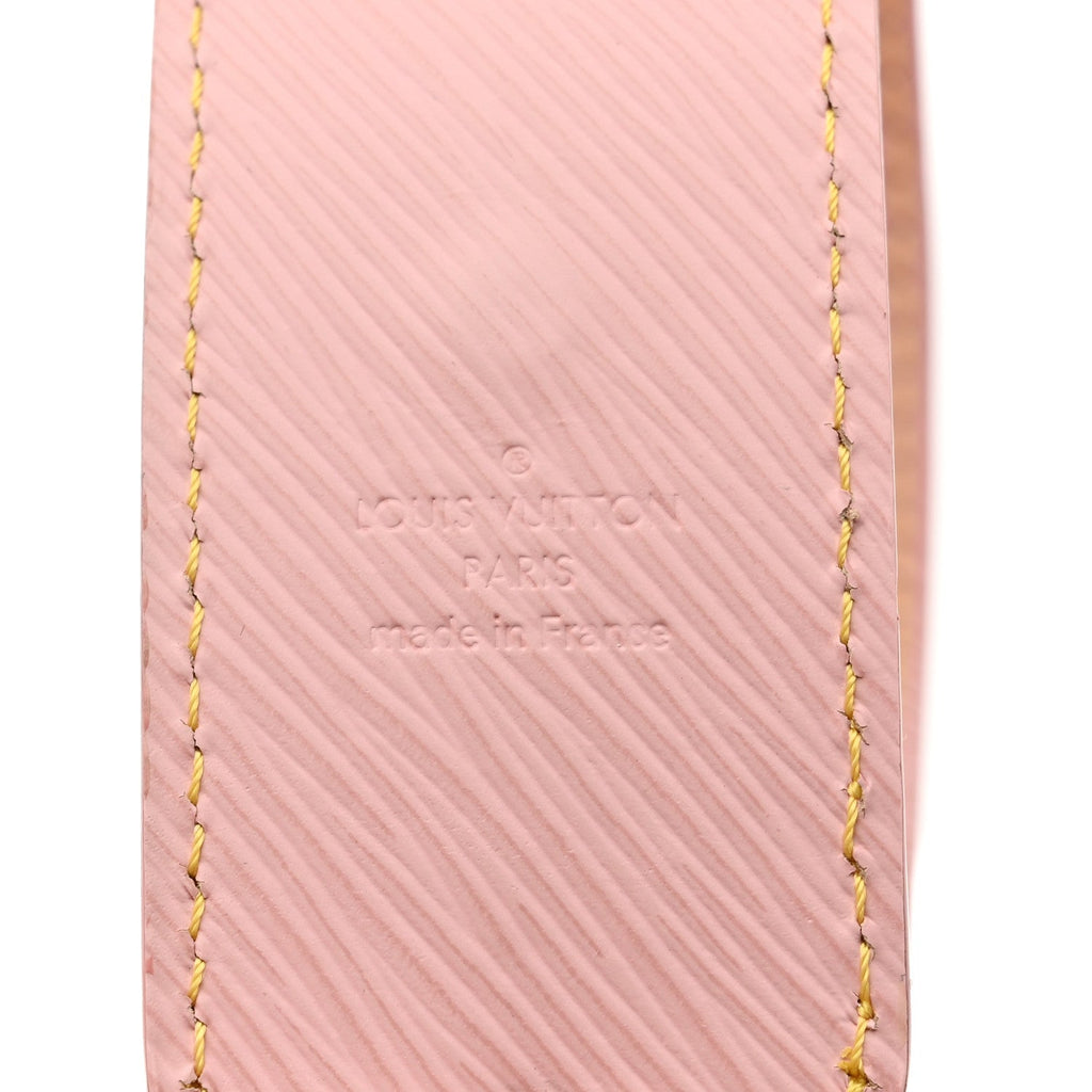 Louis Vuitton Epi Mechanical Flowers Bandouliere Shoulder Strap Rose Ballerine