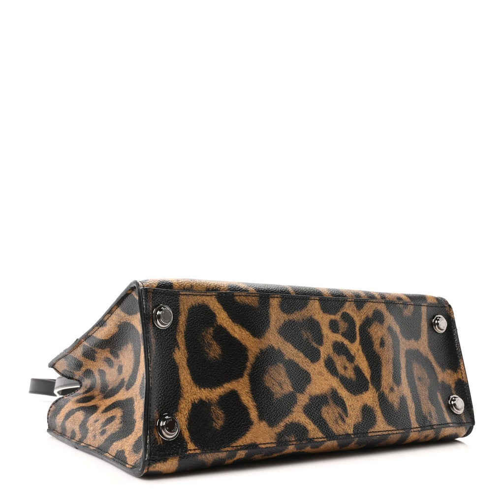 Louis Vuitton Canvas Calfskin Wild Animal Print City Steamer EW Marron