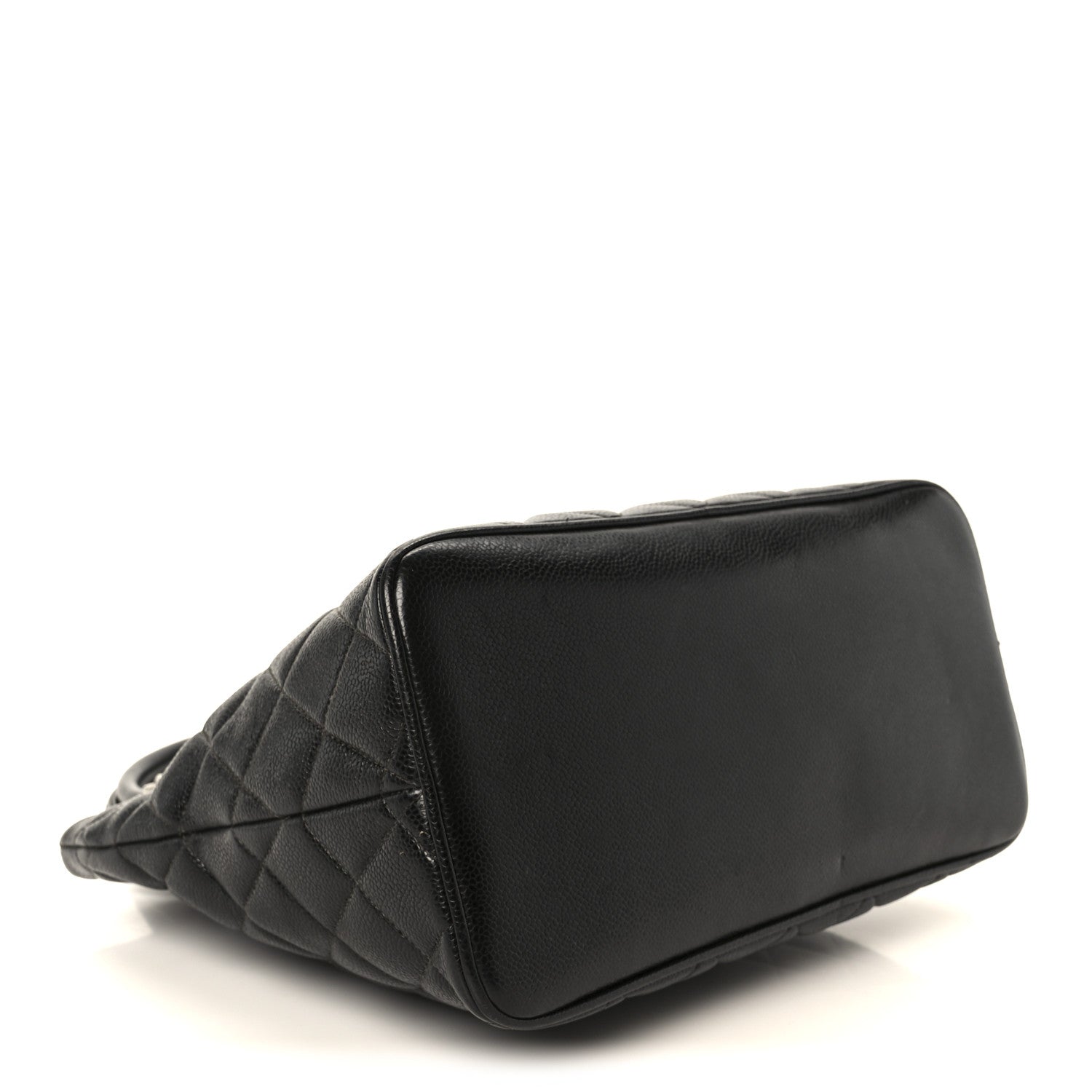 Chanel Caviar Quilted Medallion Tote Black