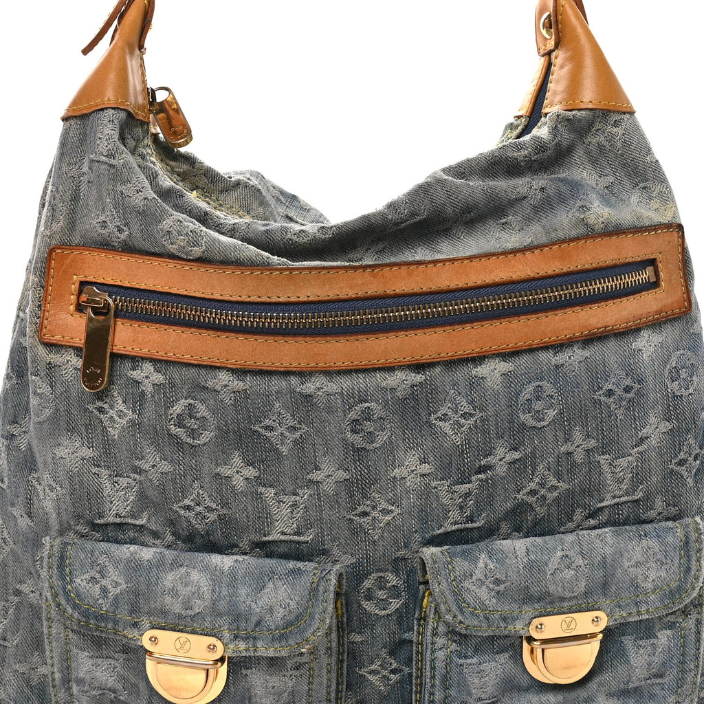 Louis Vuitton Denim Baggy GM Blue