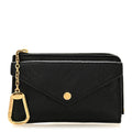 Louis Vuitton Empreinte Recto Verso Card Holder Black