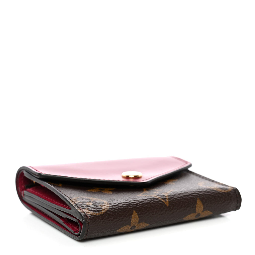 Louis Vuitton Monogram Zoe Wallet Fuchsia