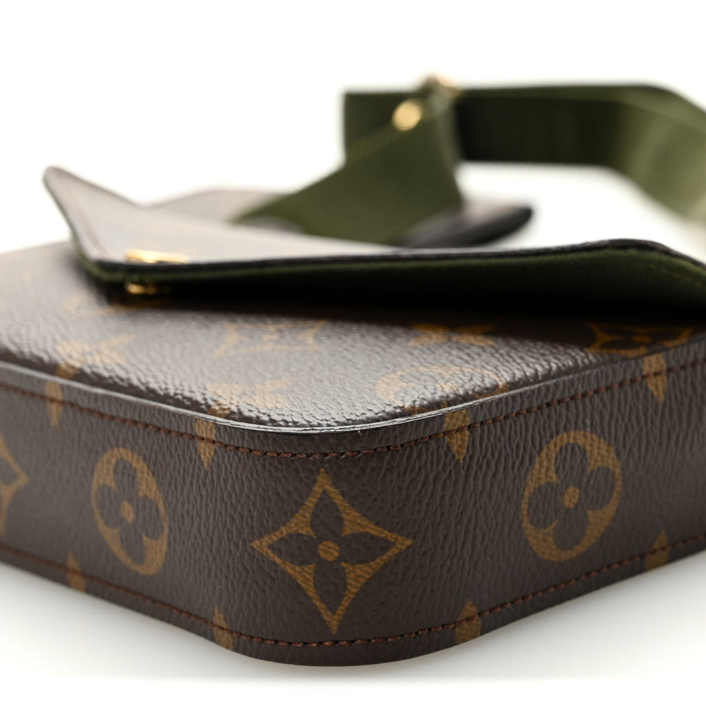 Louis Vuitton Monogram Felicie Strap & Go Kaki