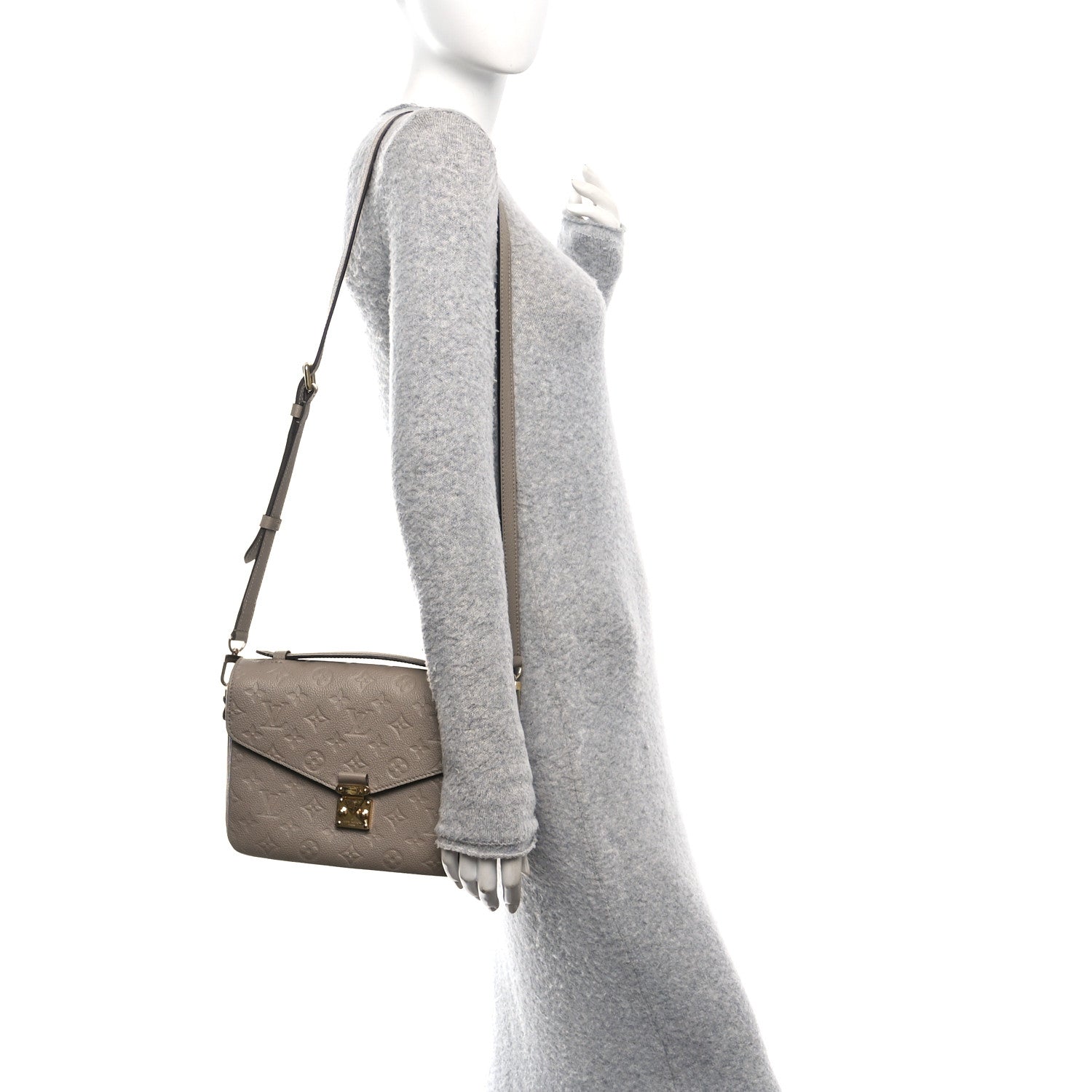 Louis Vuitton Empreinte Pochette Metis Tourterelle