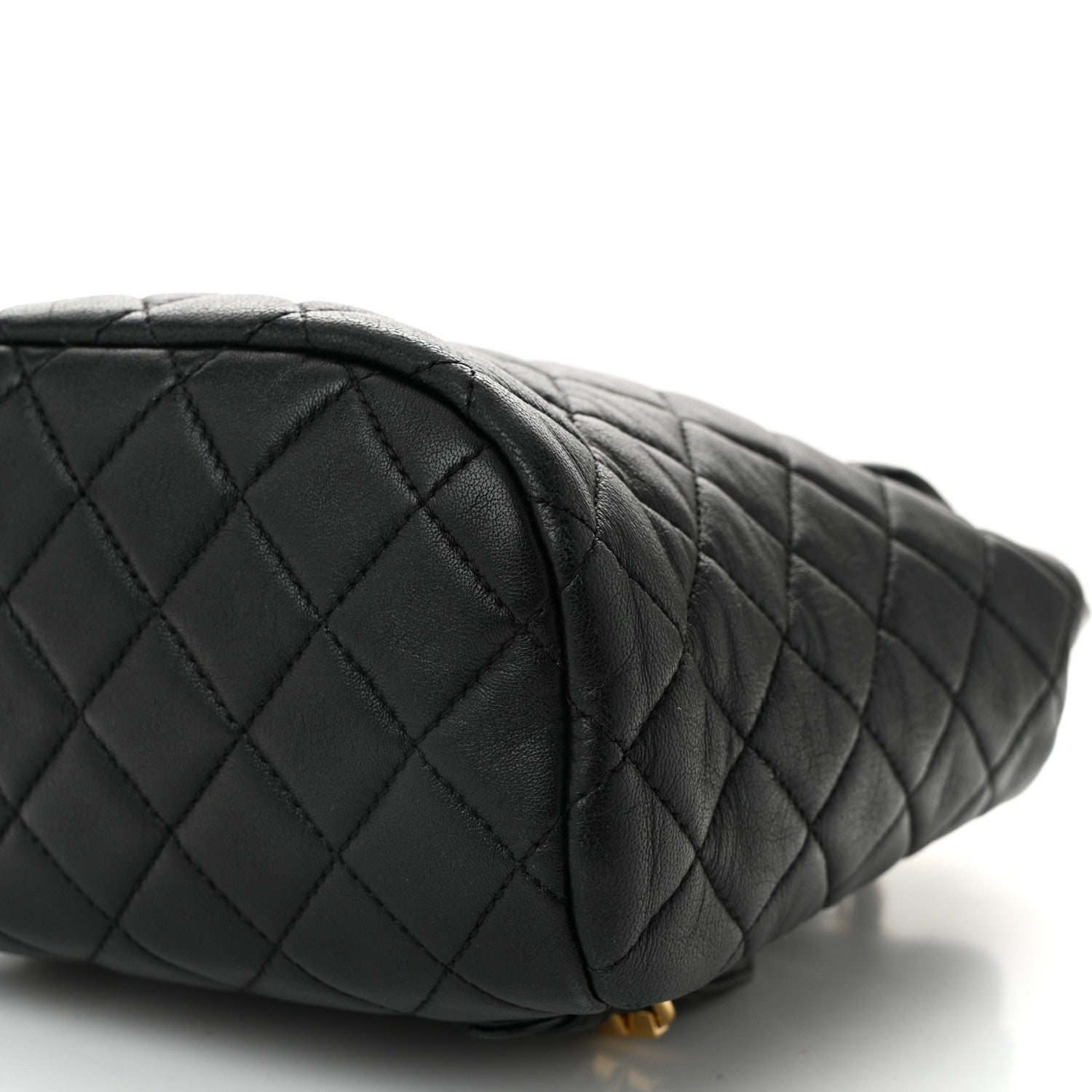 Chanel Lambskin Quilted Mini Urban Spirit Backpack Black