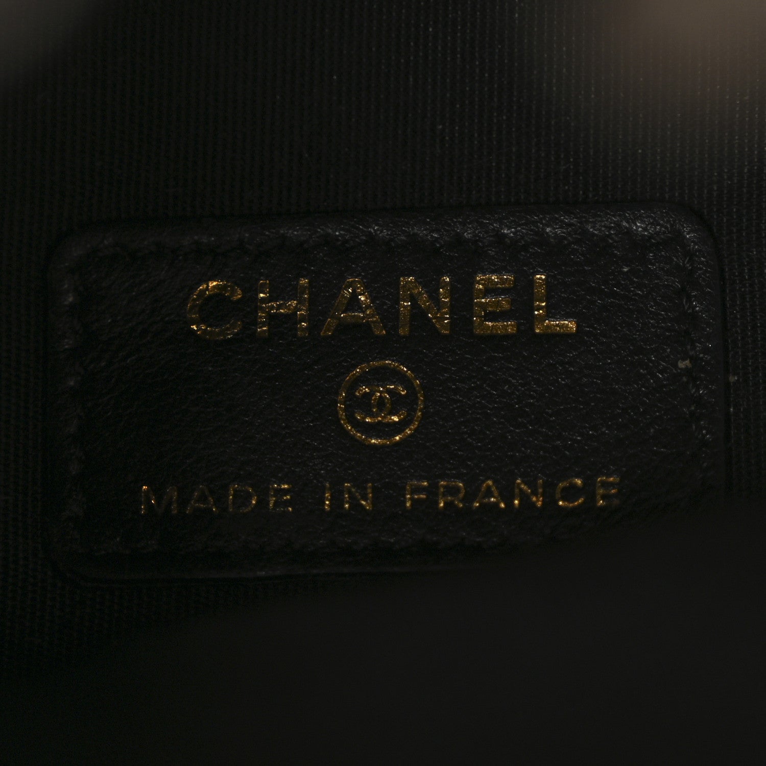 Chanel Denim Quilted Mood Mini Bucket With Chain Black Multicolor