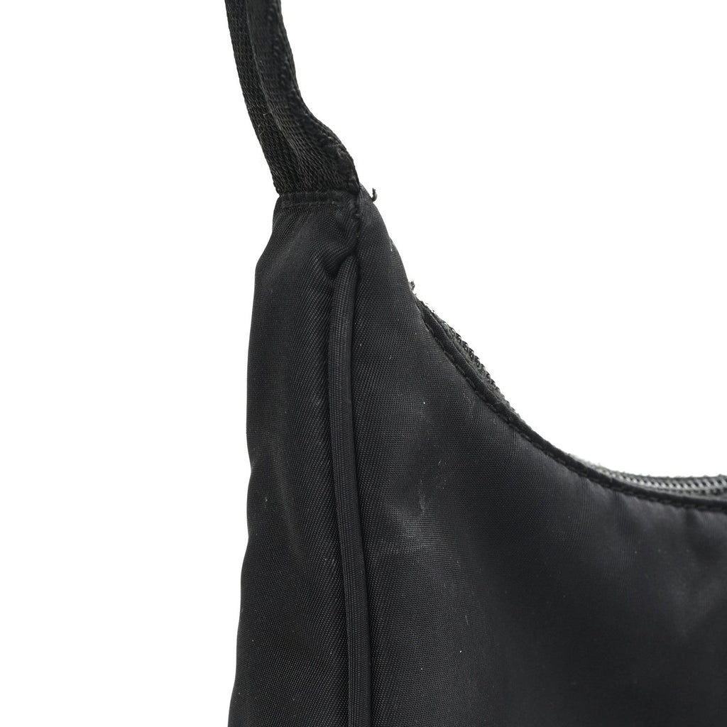 Prada Tessuto Nylon Mini Re-Edition 2000 Bag Black