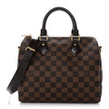 Louis Vuitton Damier Ebene Speedy Bandouliere 25