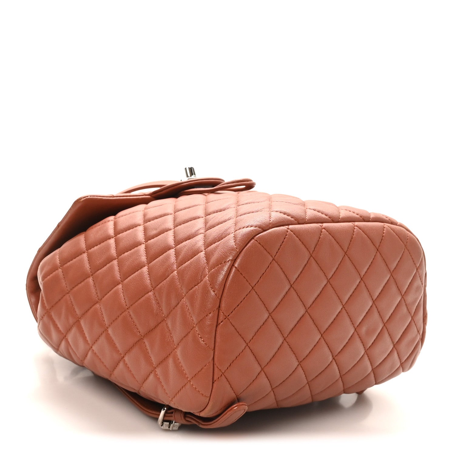Chanel Lambskin Quilted Small Urban Spirit Backpack Brown