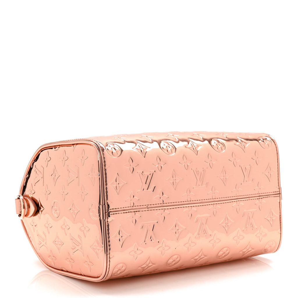 Louis Vuitton Monogram Miroir Speedy Bandouliere 25 Copper