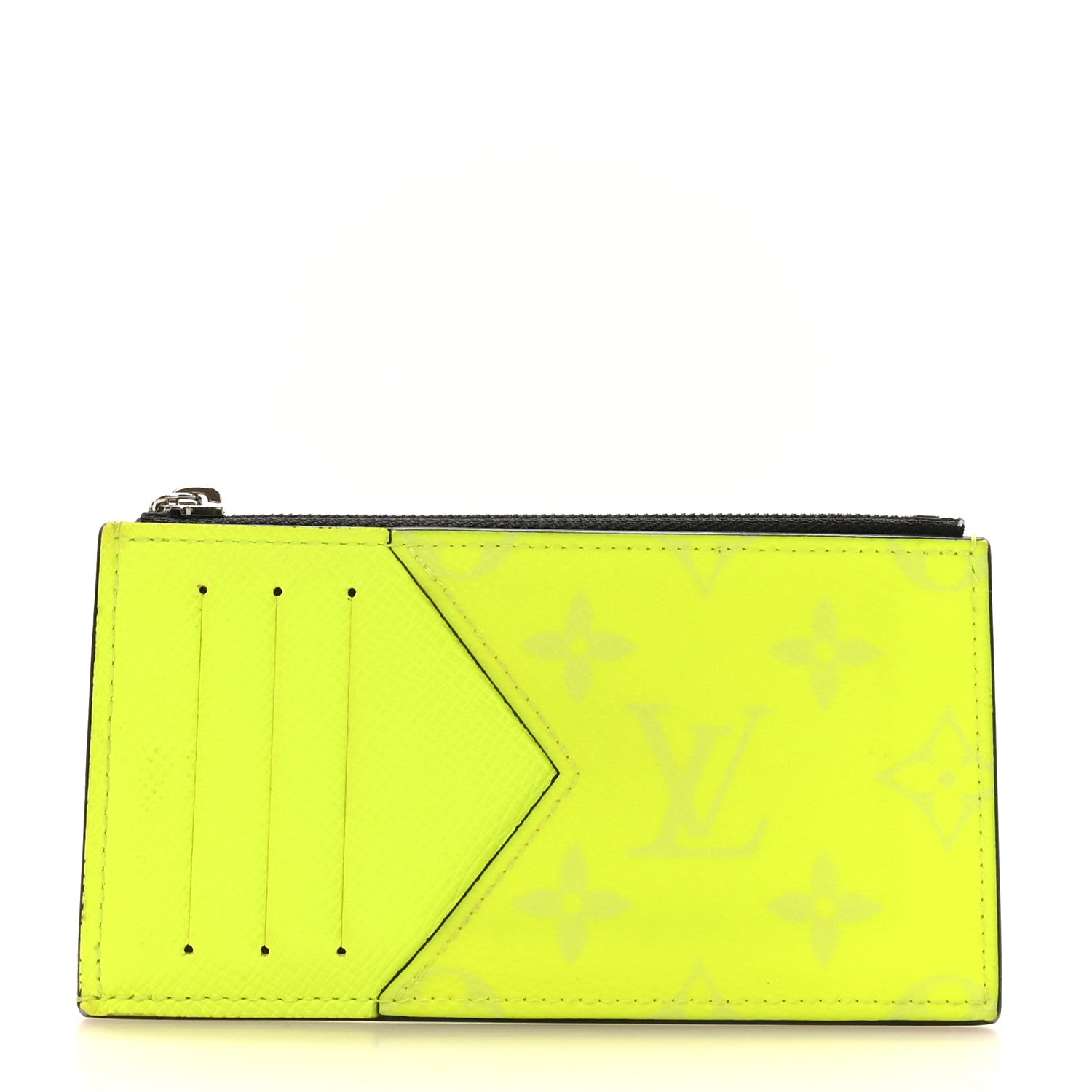 Louis Vuitton Taigarama Coin Card Holder Yellow