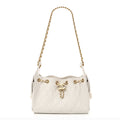 Chanel Caviar Quilted Mini Chanel 25 Handbag White