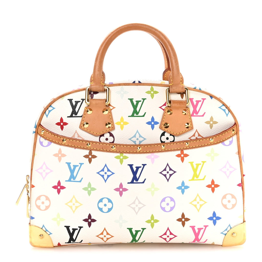Louis Vuitton Monogram Multicolor Trouville White