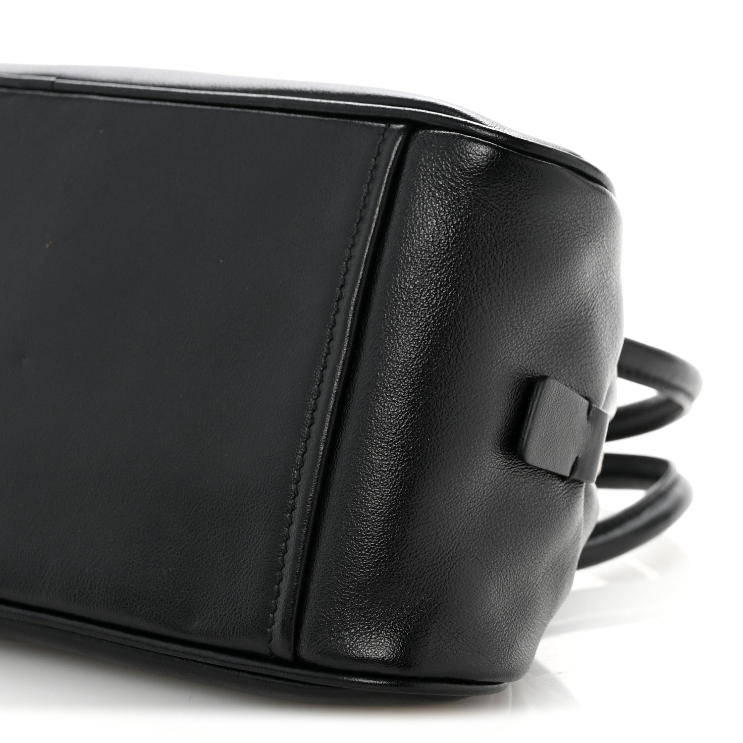 Prada Grace Lux Triangle Top Handle Shoulder Bag Black