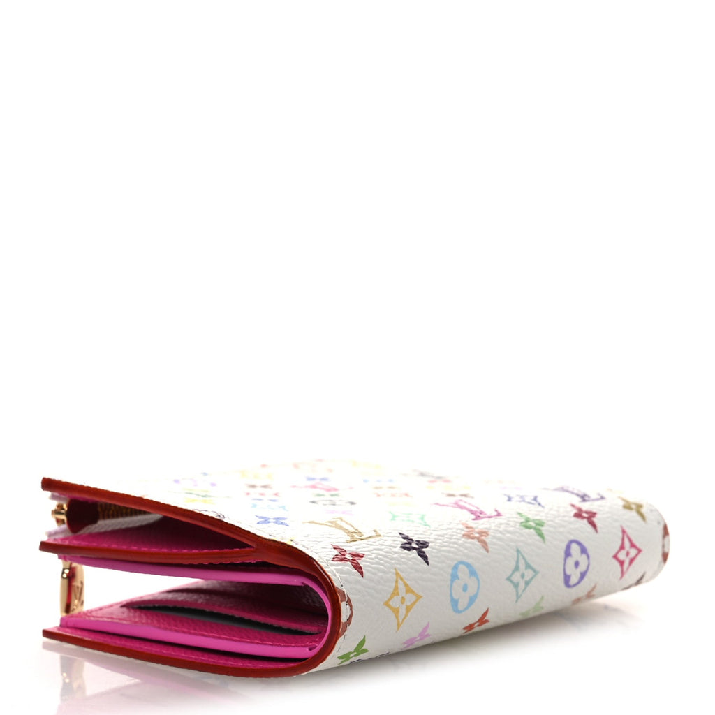 Louis Vuitton LV X TM Monogram Multicolor Lisa Wallet White