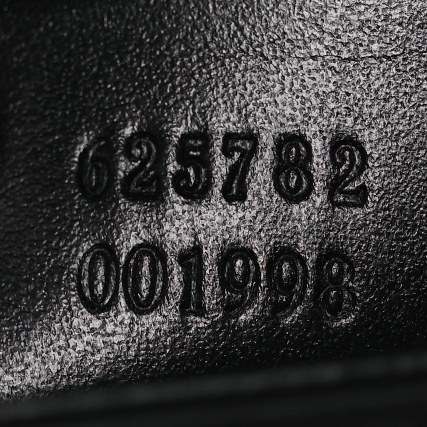 Gucci Calfskin GG Tennis Embossed Messenger Bag Black