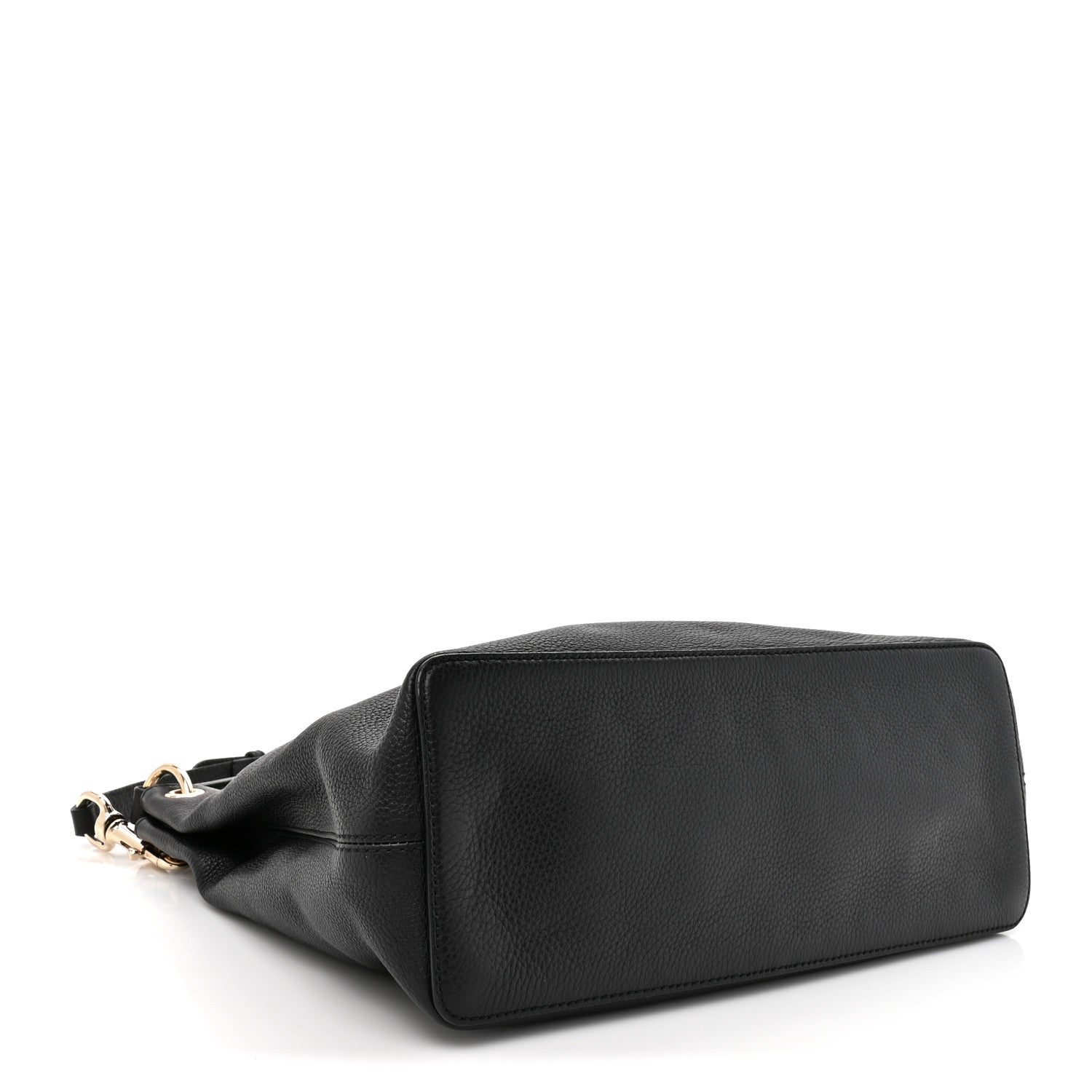 Gucci Pebbled Calfskin Large Soho Hobo Black