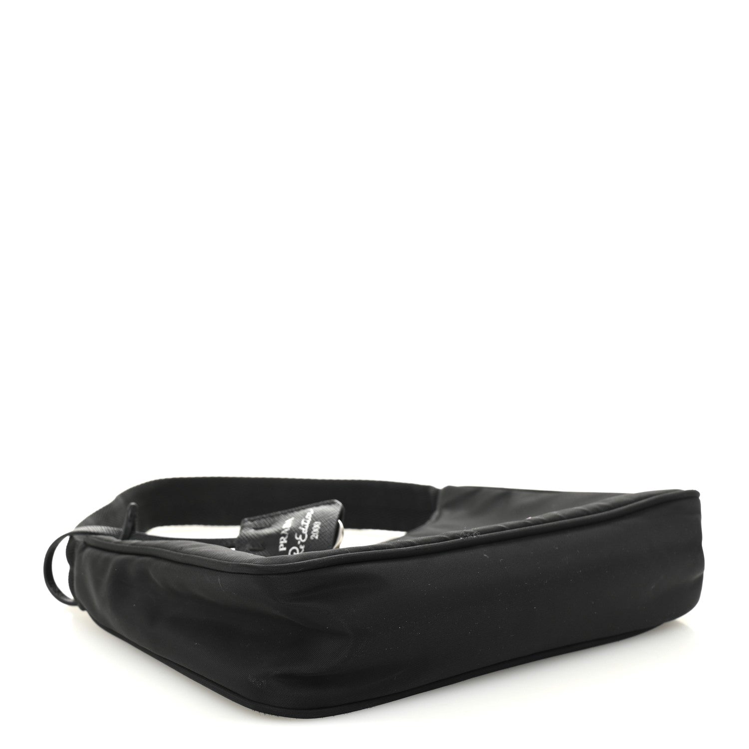 Prada Tessuto Nylon Mini Re-Edition 2000 Bag Black