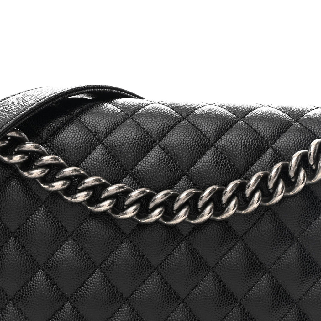 Chanel Caviar Quilted New Medium Boy Flap Black