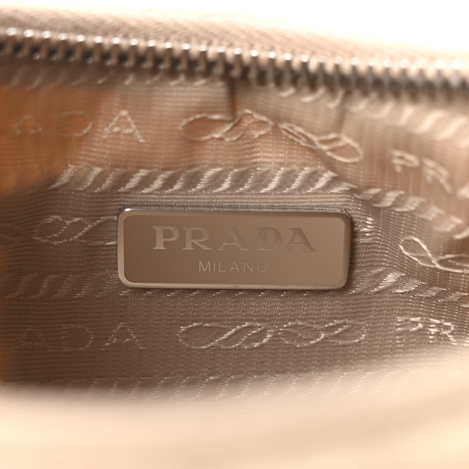Prada Nylon Re-Edition 2005 Shoulder Bag Cammeo