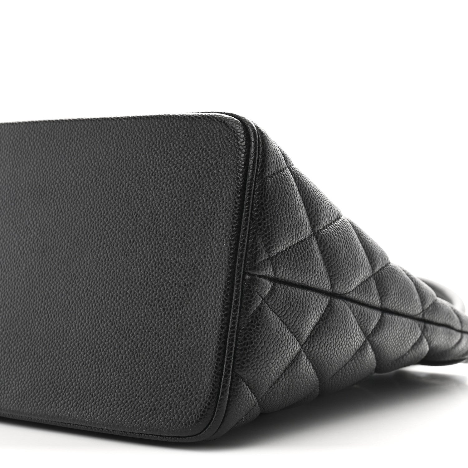Chanel Caviar Quilted Medallion Tote Black