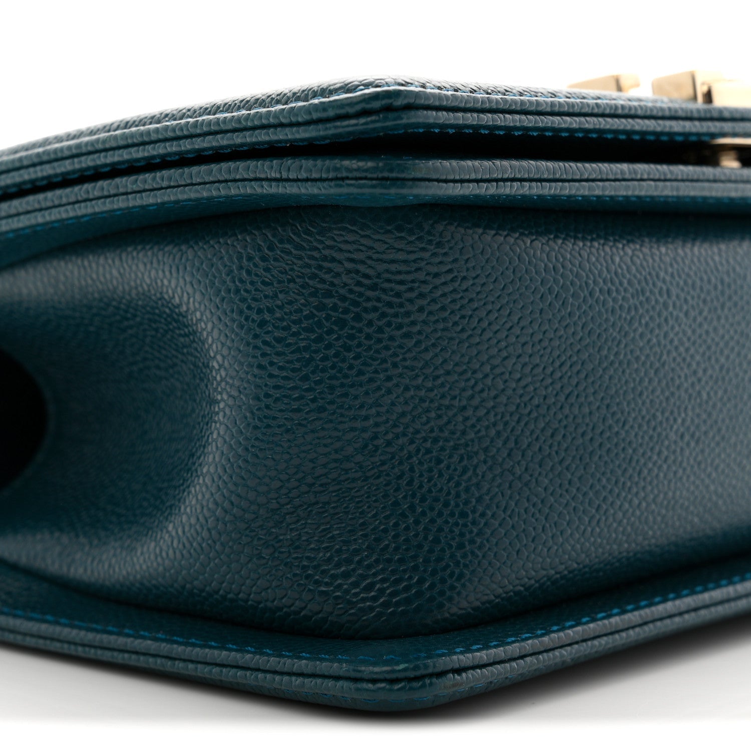 Chanel Caviar Quilted Small Boy Flap Dark Blue