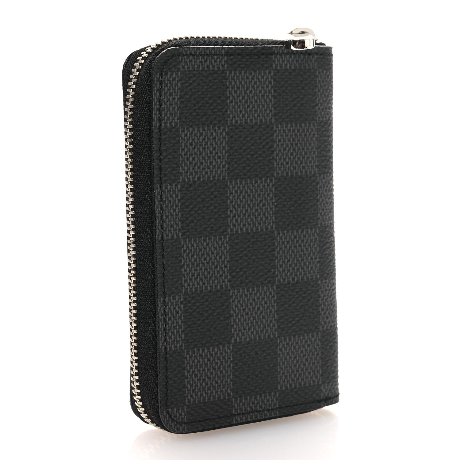 Louis Vuitton Damier Graphite Zippy Coin Purse Vertical