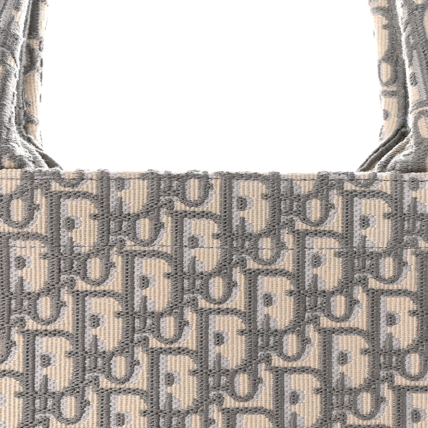 Christian Dior Oblique Large Book Tote Grey