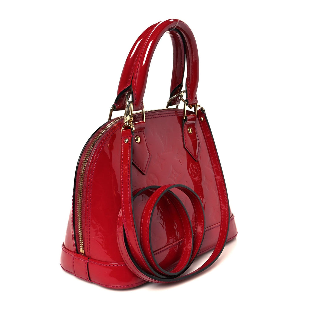 Louis Vuitton Vernis Alma BB Rose Indien