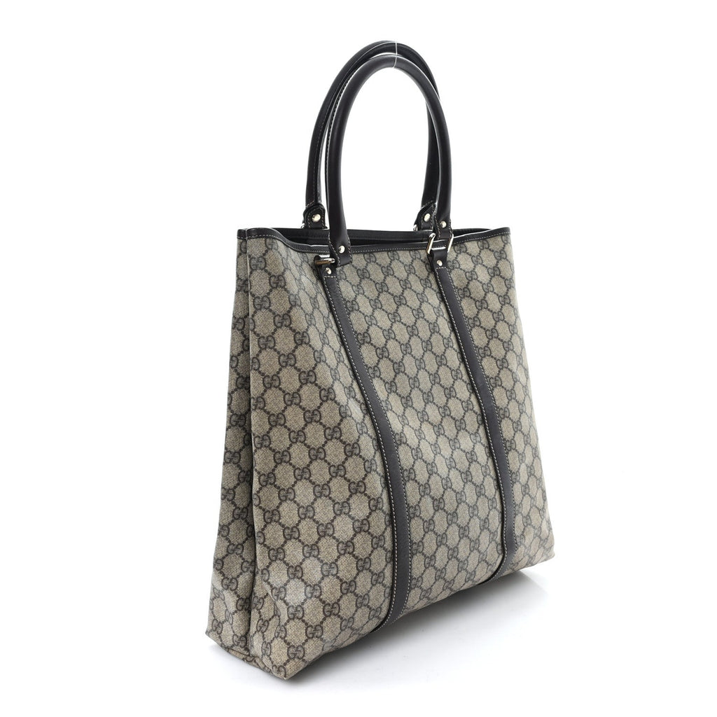 Gucci GG Plus Monogram Joy Vertical Tote Dark Brown
