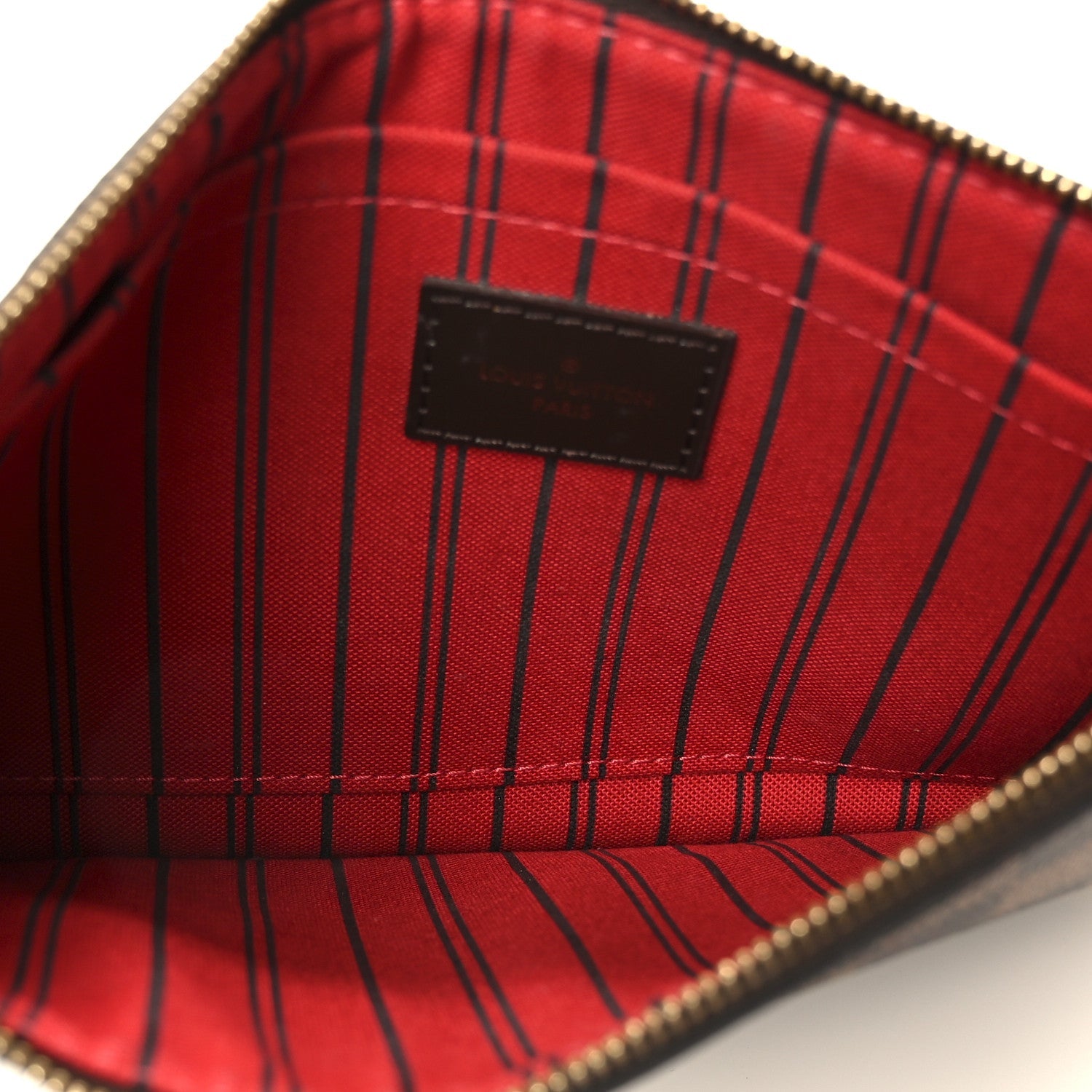 Louis Vuitton Damier Ebene Neverfull MM GM Pochette