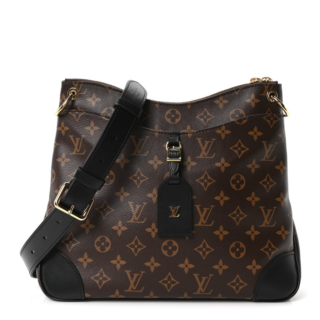 Louis Vuitton Monogram Odeon MM Black