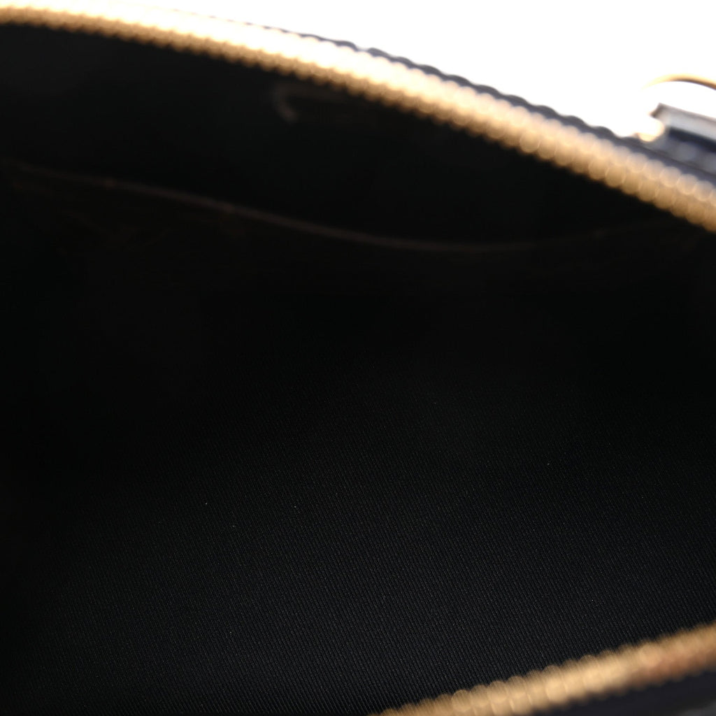 Louis Vuitton Patent Monogram Alma BB Marine