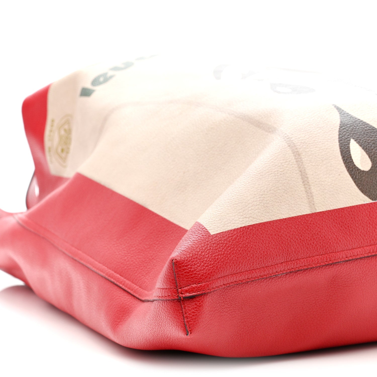Gucci Calfskin Large Elton John Levon-Goodbye Tote Red