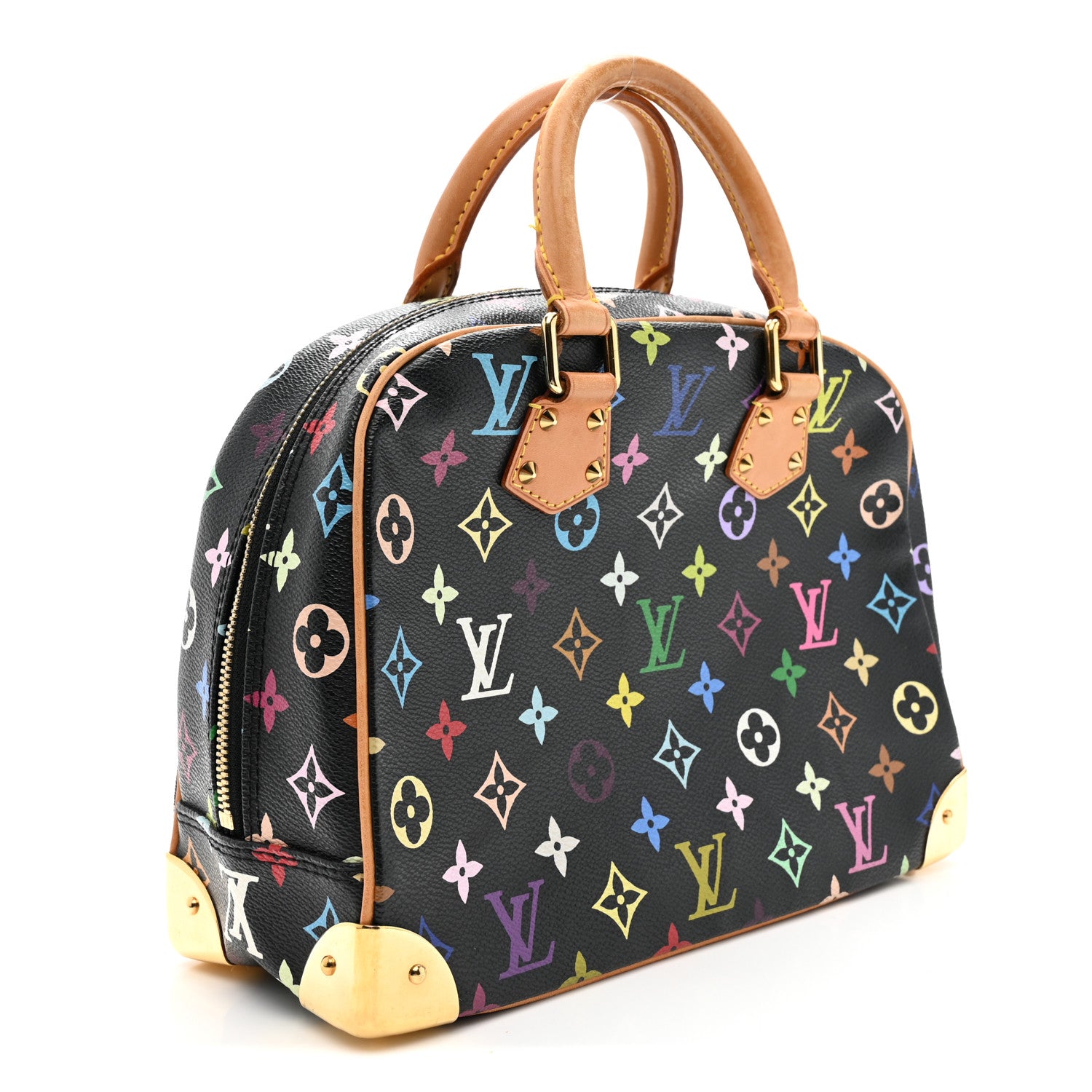 Louis Vuitton Monogram Multicolor Trouville Black