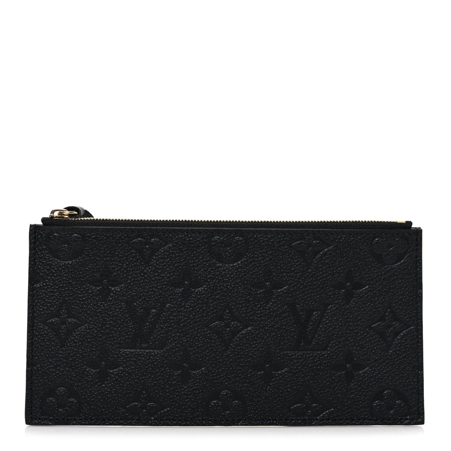 Louis Vuitton Empreinte Felicie Chain Wallet Zippered Insert Black
