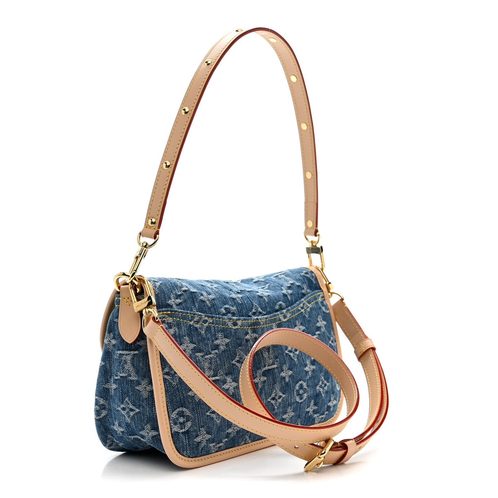 Louis Vuitton Monogram Denim Diane Blue