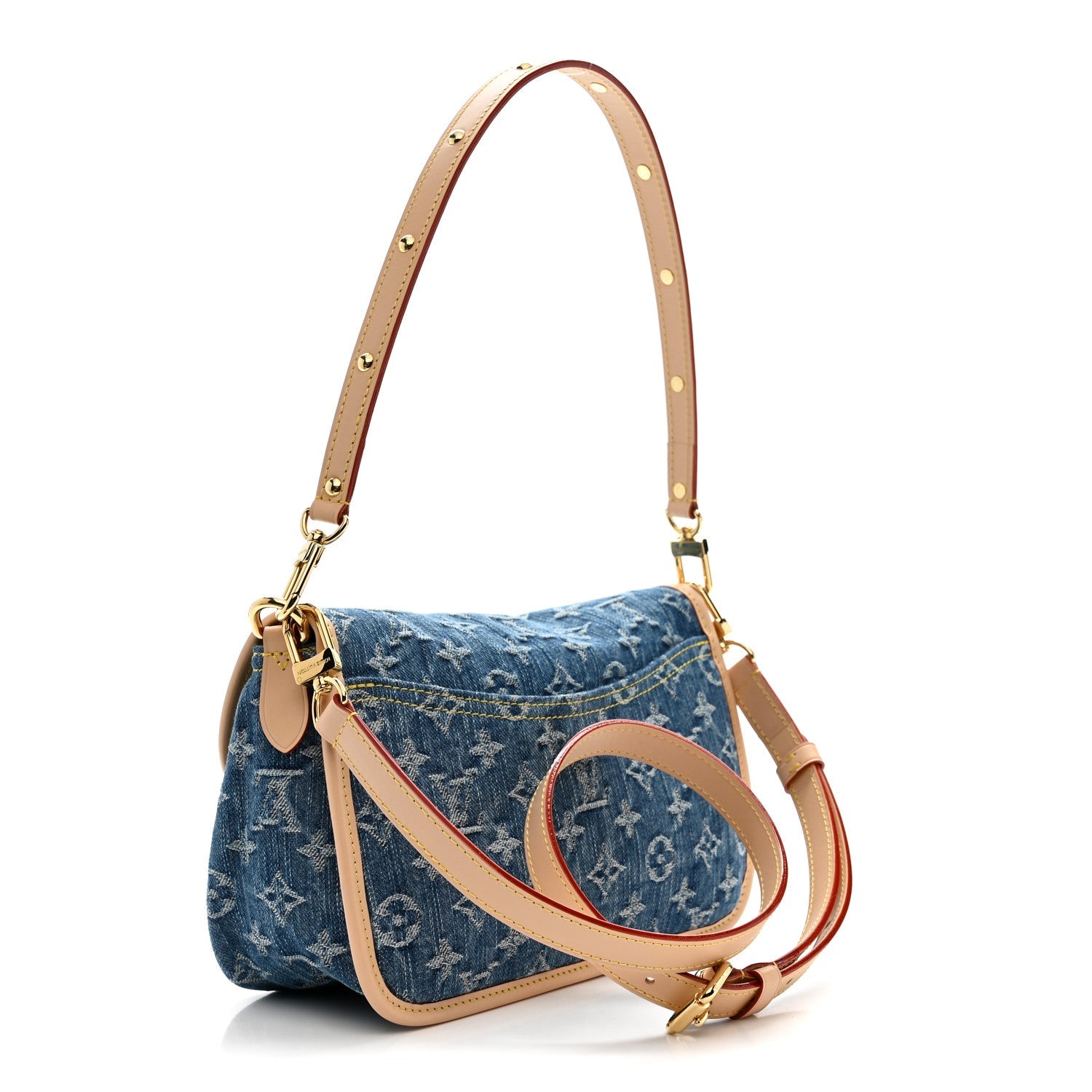 Louis Vuitton Monogram Denim Diane Blue