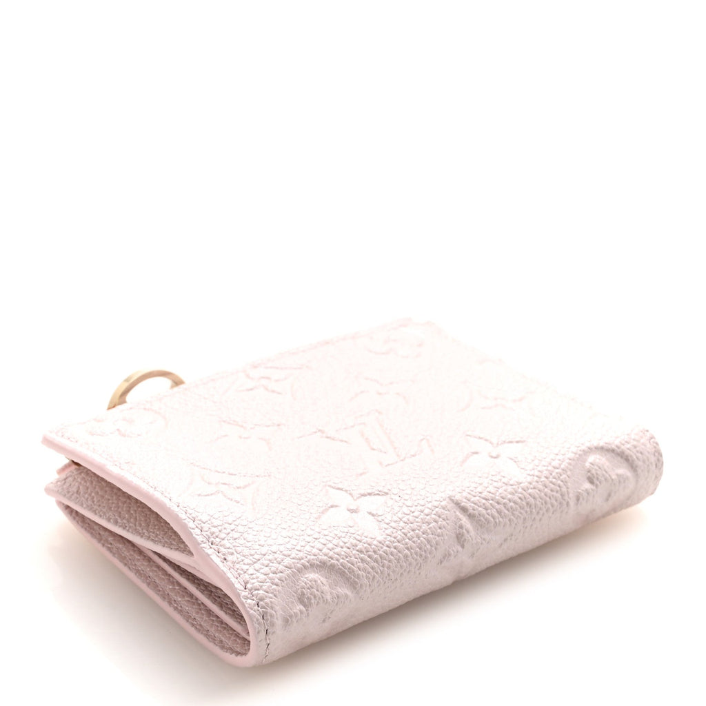 Louis Vuitton Empreinte Monogram Flower Lisa Wallet Snowy Pearl
