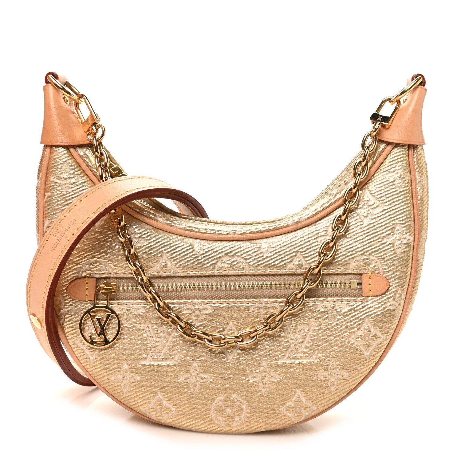 Louis Vuitton Monogram Jacquard Loop Gold