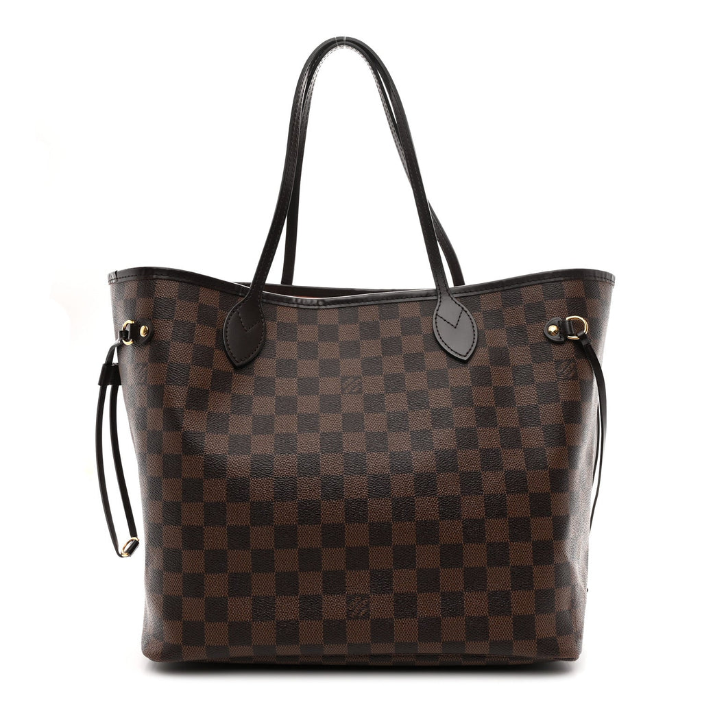 Louis Vuitton Damier Ebene Neo Neverfull MM Rose Ballerine