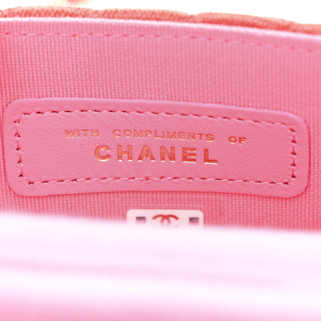 Chanel Jersey Quilted Micro Mini Flap Red